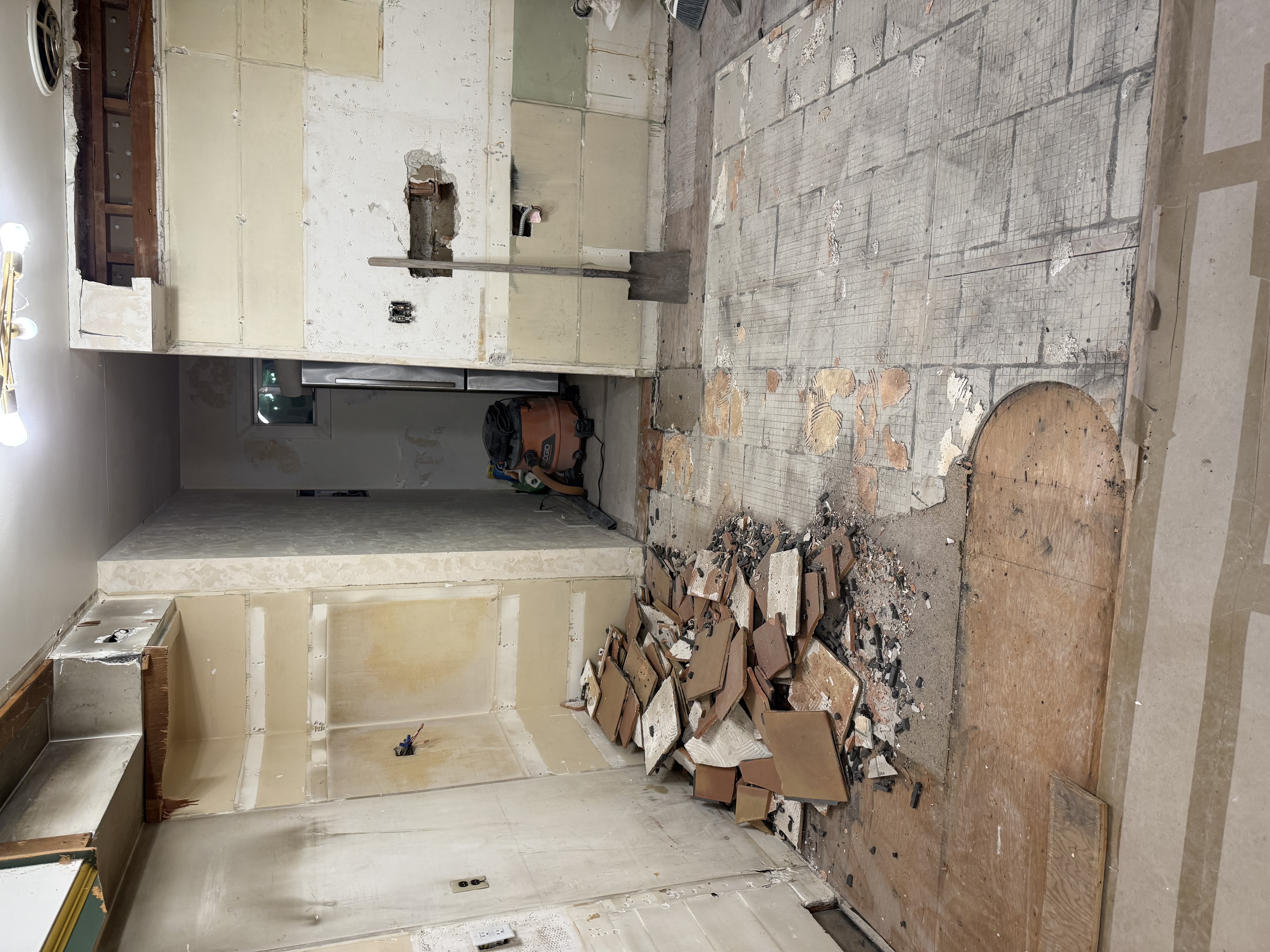 Tile debris and floor demo