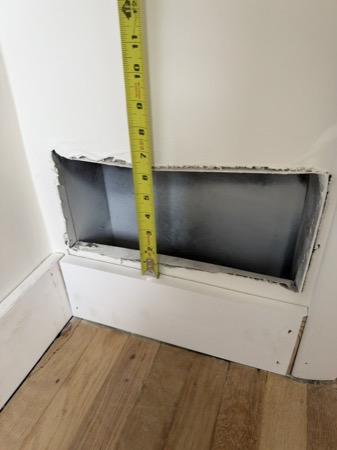 Sep 21, 2026 — Measuring the height of the low wall vent opening
