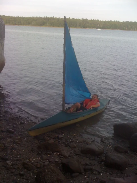 Homemade Sailboat