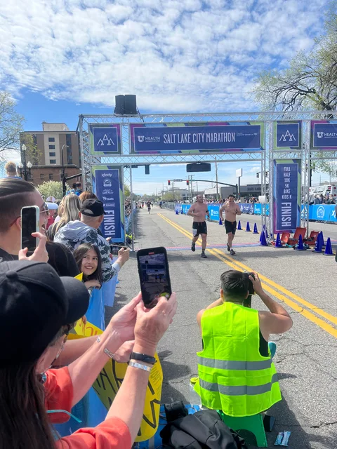 Marathon Finish Line