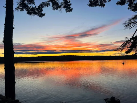 Maine Sunset Calm